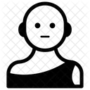 Buddhist Male Avatar Masculine Icon
