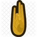 Buddhist Hand Icon