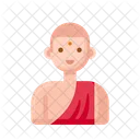 Buddhist Man  Icon