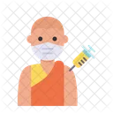 Buddhist Man Vaccination  アイコン