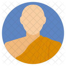Buddhist Monk Icon