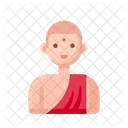 Buddhistischer Mann  Symbol