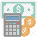 Budget Budget Plan Calculator Coins Icon