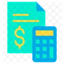 Financial Planning Calculator Finance Icon