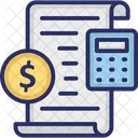 Budget Accounting Application Federal Tax Law Icon