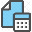 Budget Accounting Administration Icon