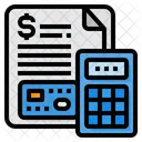 Budget Credit Card Calculator Icon