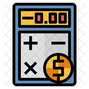 Budget Calculator Finance Icon