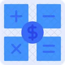 Budget Calculator Calculation Icon