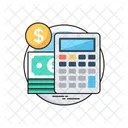 Budget Accounting Banknotes Icon