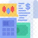 Budget Calculator Expenses Icon