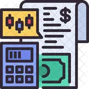 Budget Calculator Expenses Icon