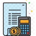 Budget accounting Icon