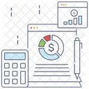 Budget Accounting  Icon