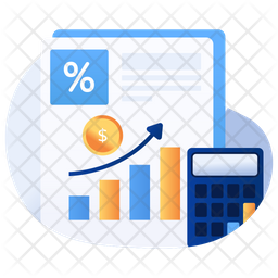 Budget Accounting Icon - Download in Flat Style