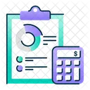 Budget Accounting  Icon