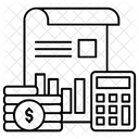 Budget Accounting  Icon