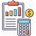 Budget Accounting  Icon