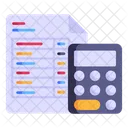 Budget Accounting  Icon