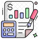 Budget Accounting  Icon