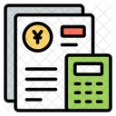 Budget Accounting  Icon