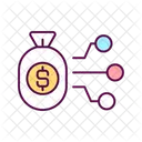 Budget allocation  Icon