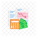 Budget Analysis  Icon