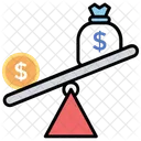 Budget Balance Scale Icon