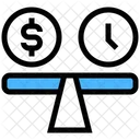 Budget Balance Equilibrium Financial Balance Icon