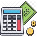 Budget Calculation Calculator Icon