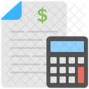 Budget Calculation Business Icon