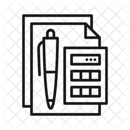 Budget Calculation  Icon