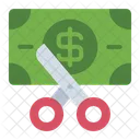 Budget cut  Icon