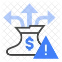 Budget Deficit  Icon