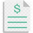 Budget File Budget Coin Icon