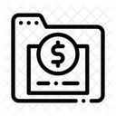 Financial Electronic Computer Icon