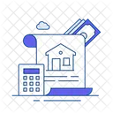 Budget For House Smart Budgeting Finances Icon