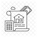 Budget For House  Icon