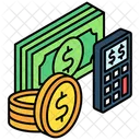 Planning Expense Income Icon