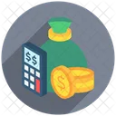 Planning Expense Income Icon