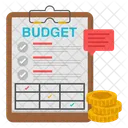 Budget Financial Plan Financial Estimate Icon