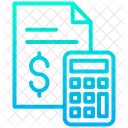 Financial Planning Calculator Finance Icon