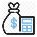 Budget Money Bag Icon