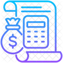 Budget Calculator Saving Icon