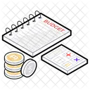 Budget Accounting Calculation Financial Calculation Icon