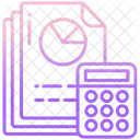 Budget Calculation Accounting Icon