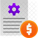 Budget Budget Plan Bulb Icon