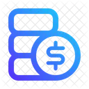 Budget Dollar Coin Icon
