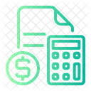 Budget Money Calculator Icon