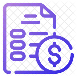 Budget list  Icon